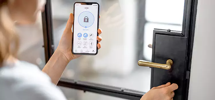 Fingerprint Door Lock Installation Alhambra